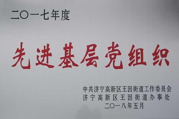 2017年度先进基层党组织